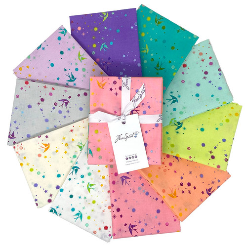 Tula Pink Fairy Dust Fat Quarter Bundle (10 pcs) Tula True Colors