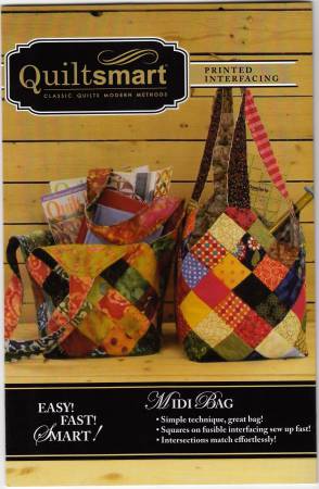 Midi Mondo Bag pattern with interfacing Fun Pack