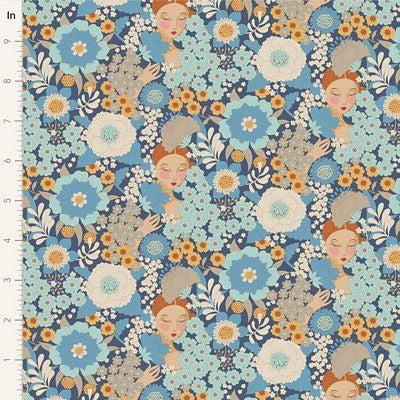 Tilda Wallflower- Blue