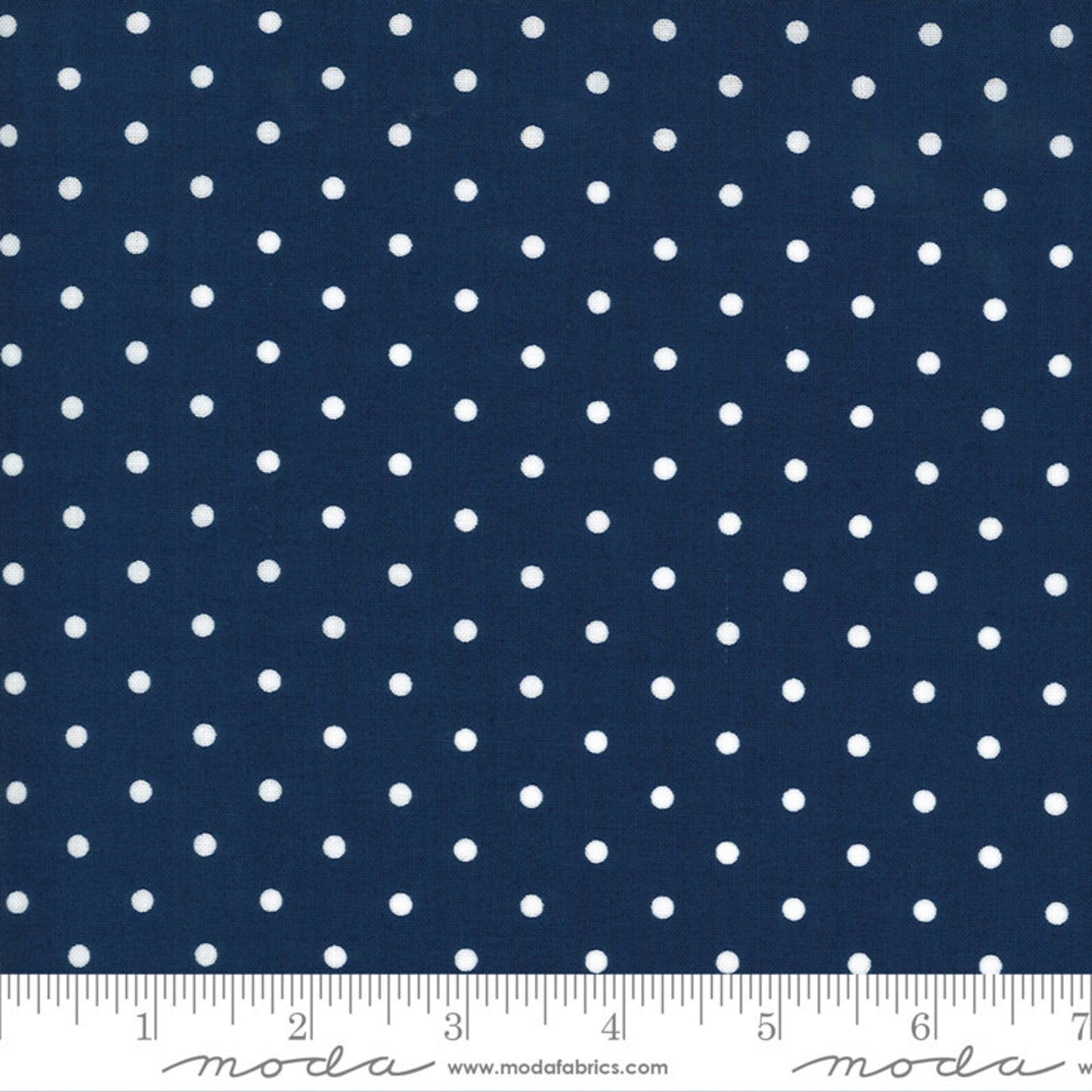 Crystal Lane Blue Dot Bunny Hill Moda