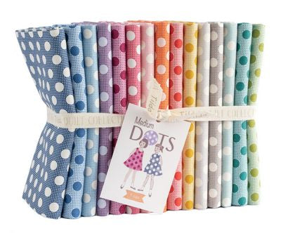 Tilda Medium Dots Fat Quarter Bundle