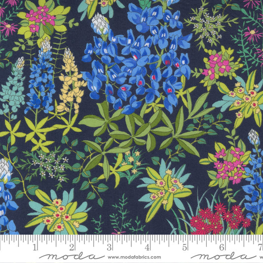 Wildflowers Field of Flowers Indigo Moda