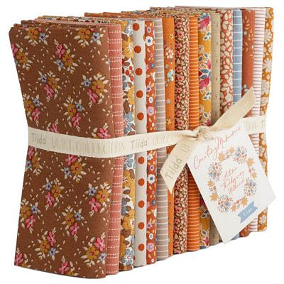 Tilda Creating Memories Autumn Fat Quarter Bundle 16 pcs