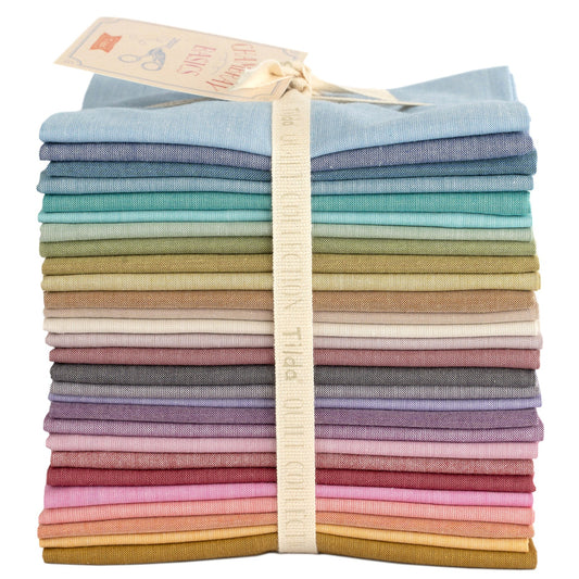 Tilda chambray Fat Quarter 28pc bundle