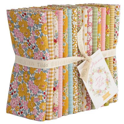 Tilda Creating Memories Spring Fat Quarter Bundle 16 pcs