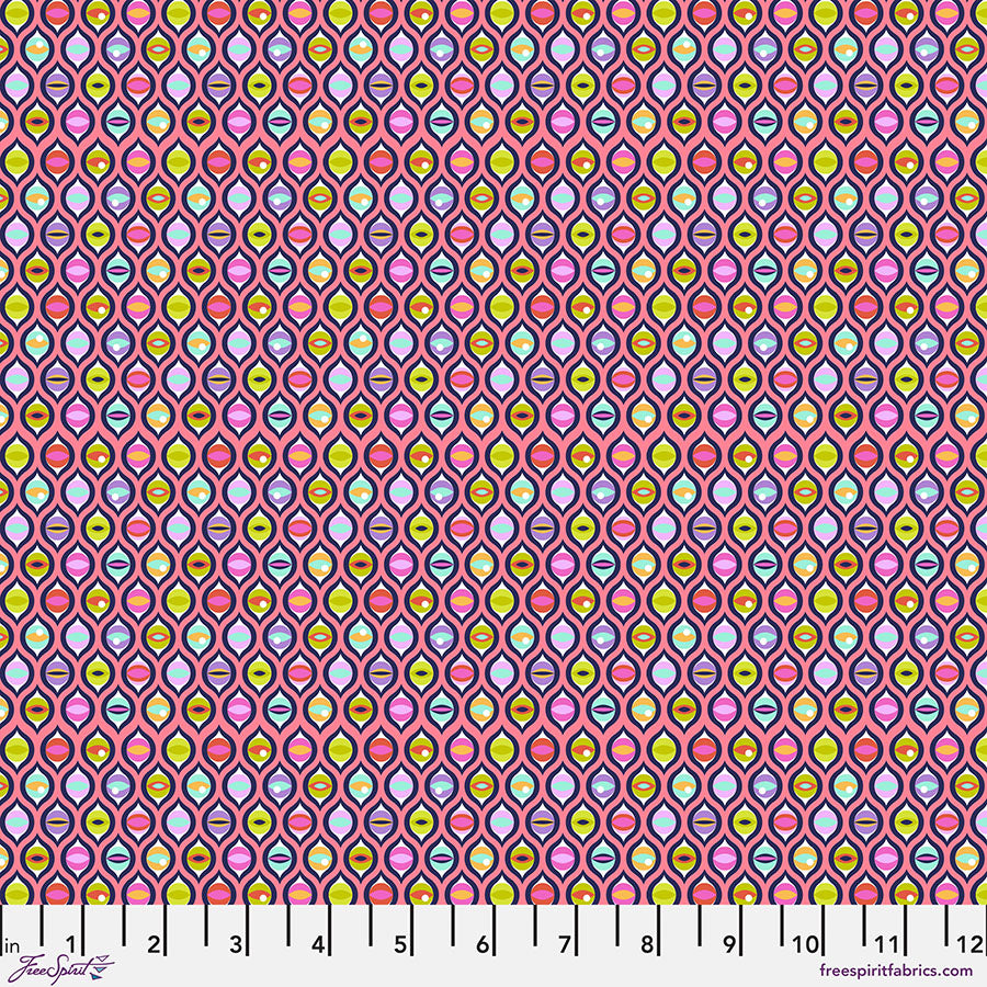Tula Pink Tabby Road Deja Vu Cat Eye Prism  (Cotton)