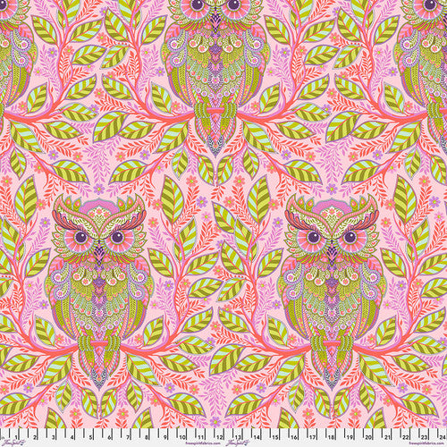 Tula Pink Full Moon Forest II Hootie Patootie Honey