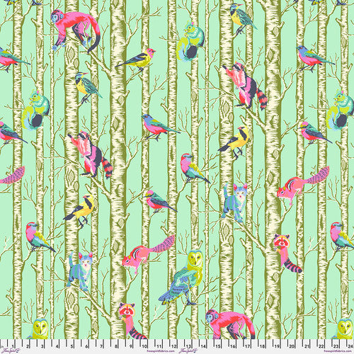 Tula Pink Full Moon Forest II Family Tree  Enchanted