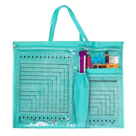 ToteOlogy Teal Storage Bag
