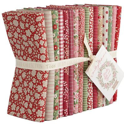 Tilda Creating Memories Winter Fat Quarter Bundle 16 pcs