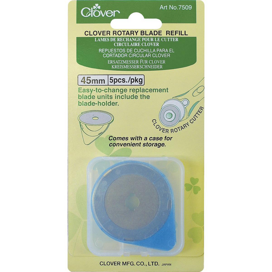 Clover Rotary Blade 45mm 5ct