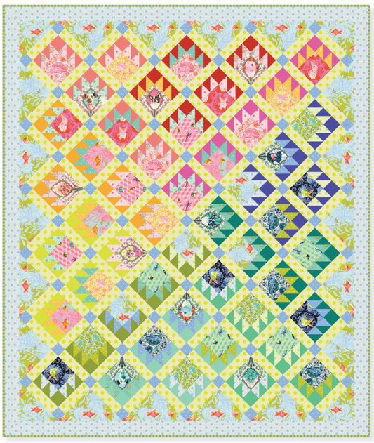 Tula Pink Paws Out Quilt Kit (Besties)