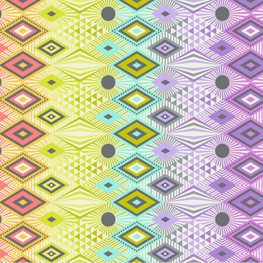 Tula Pink Tabby Road Deja Vu Disco Lucy Prism  (Cotton)