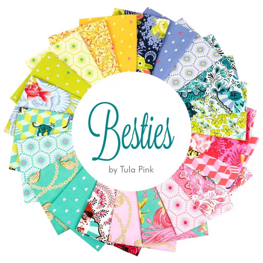 Tula Pink Besties Fat Quarter Bundle (22 fabrics)